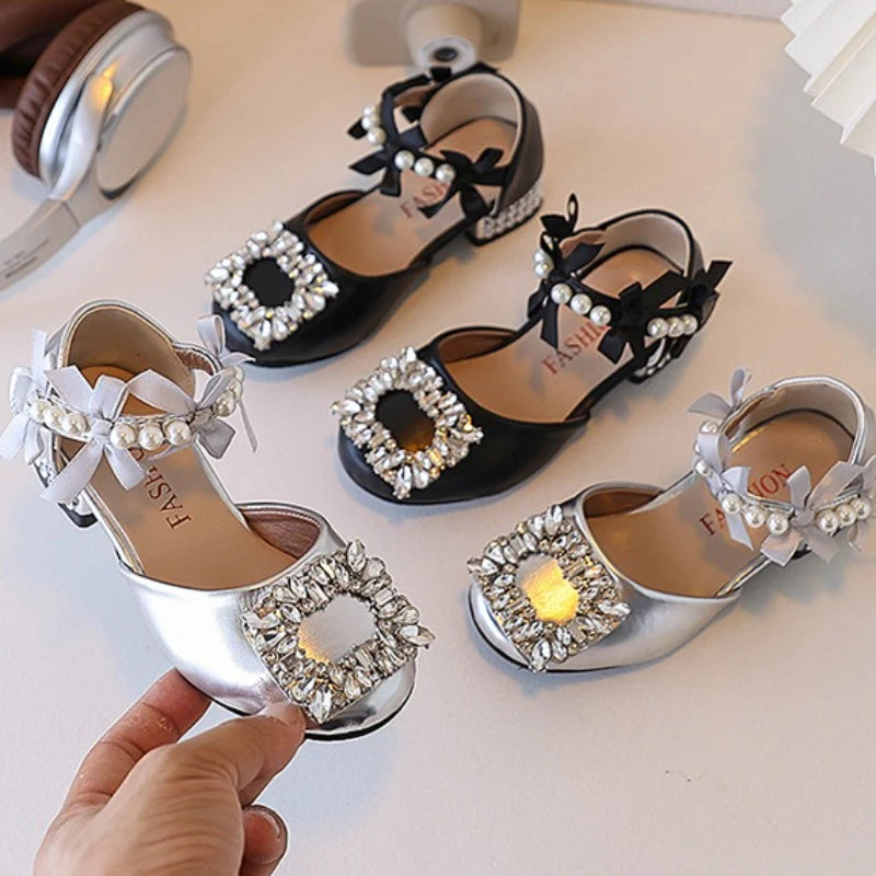 Girls' Princess High Heels 2025 Summer New Fashion