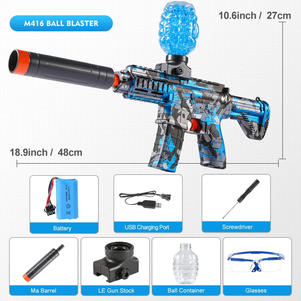 M416 Electric Ball Blaster for High-Speed Play
