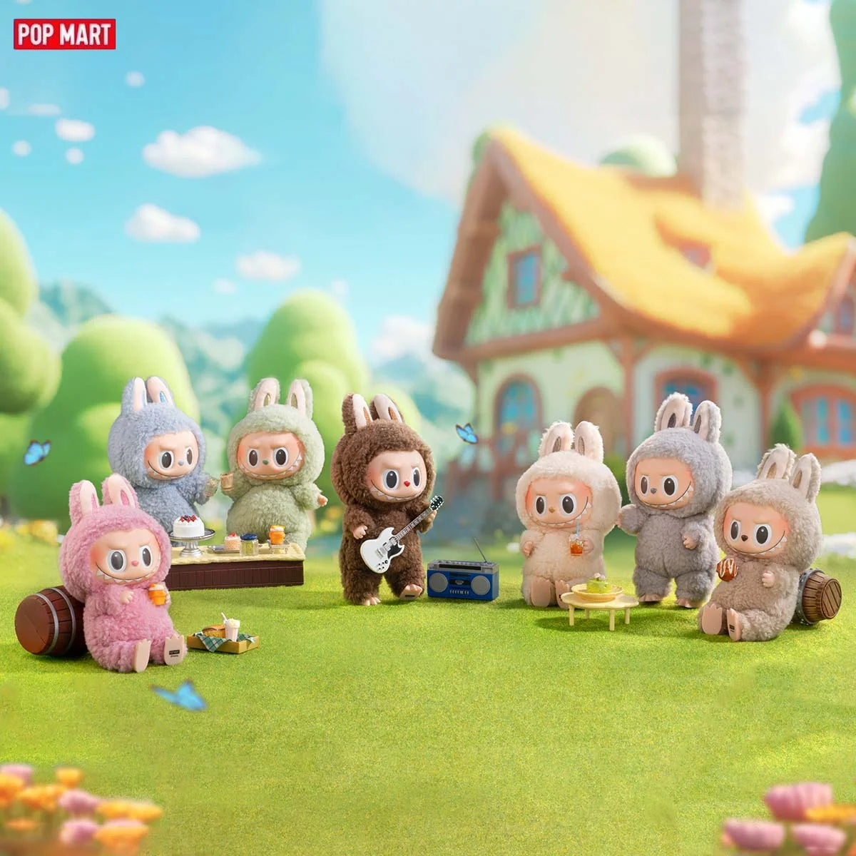 POP MART Sweet Macaron Box: LABUB 1.0 Official