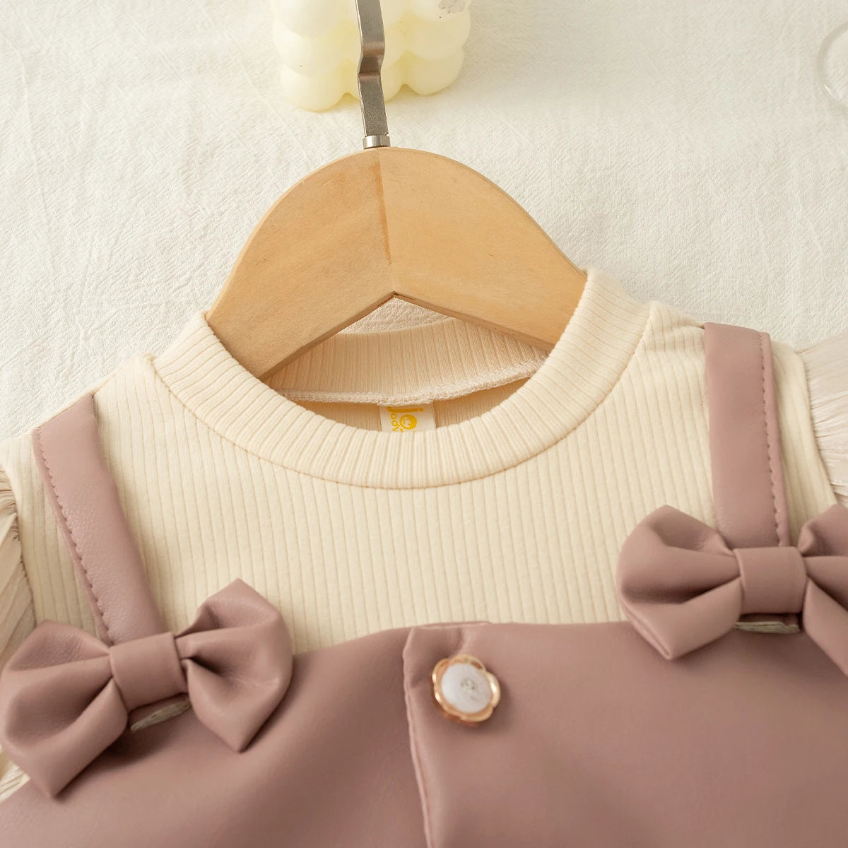 Daija Baby Girl Princess Dress Chiffon with Sweet Bow