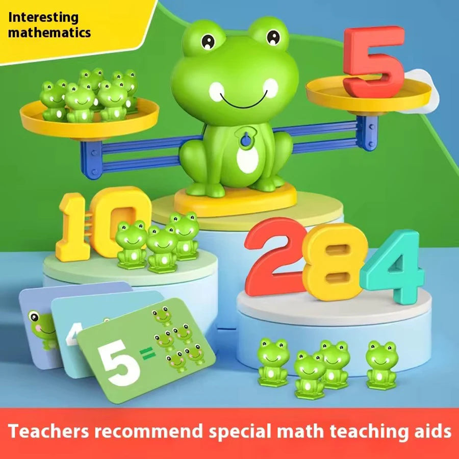 Mathematical Intelligence Math Toys Funny Frog Scale Children's Early Education Toys
