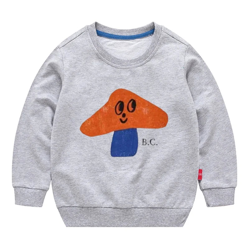 Blas Cotton Casual Cartoon Printting Sweater