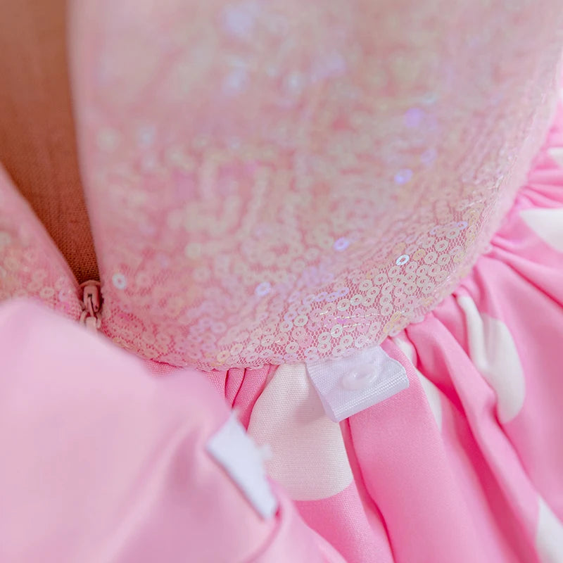 Girls' Princess Dress, Baby's First Birthday Tutu Dress, Flower Girl Wedding Dress