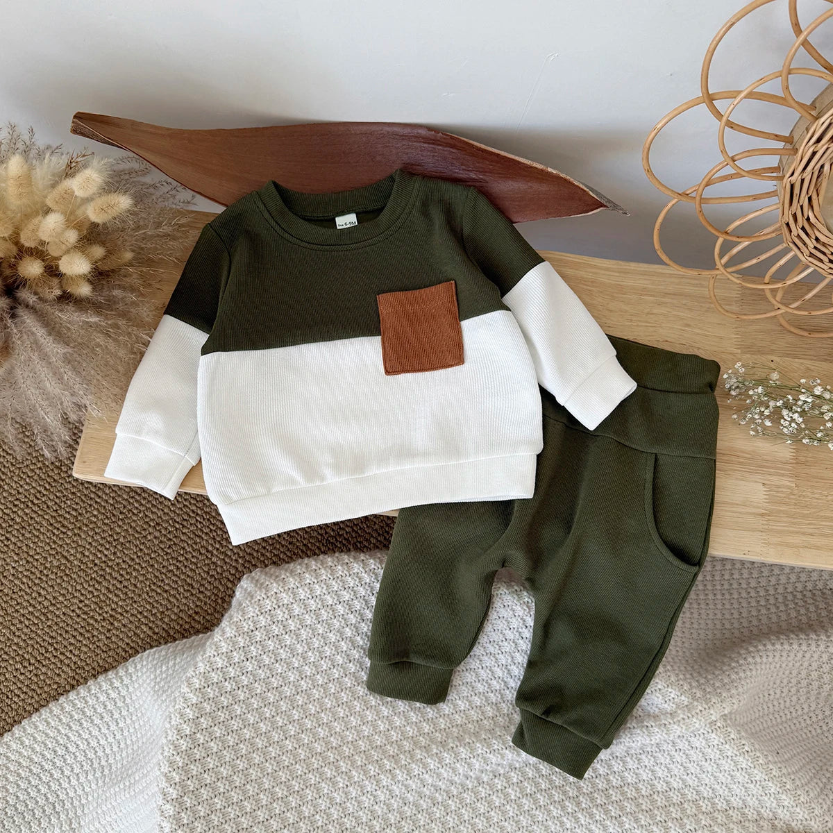 Max Green Splicing Sports Set