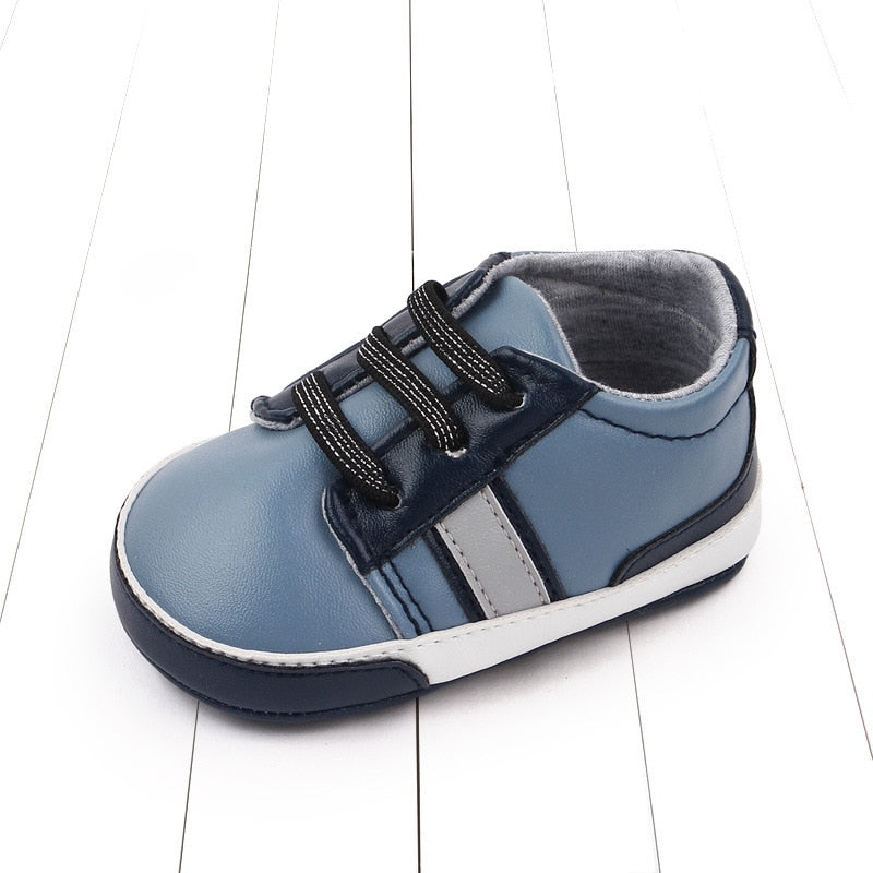 Baby Shoes Newborn Boys Sneaker Girls Two Striped First - GuGuTon