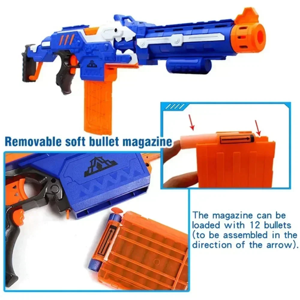 Safe Toy Gun Foam Darts for Children's Party Fun