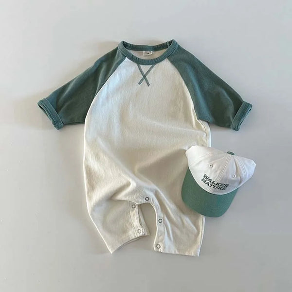 Color Block Casual Jumpsuit