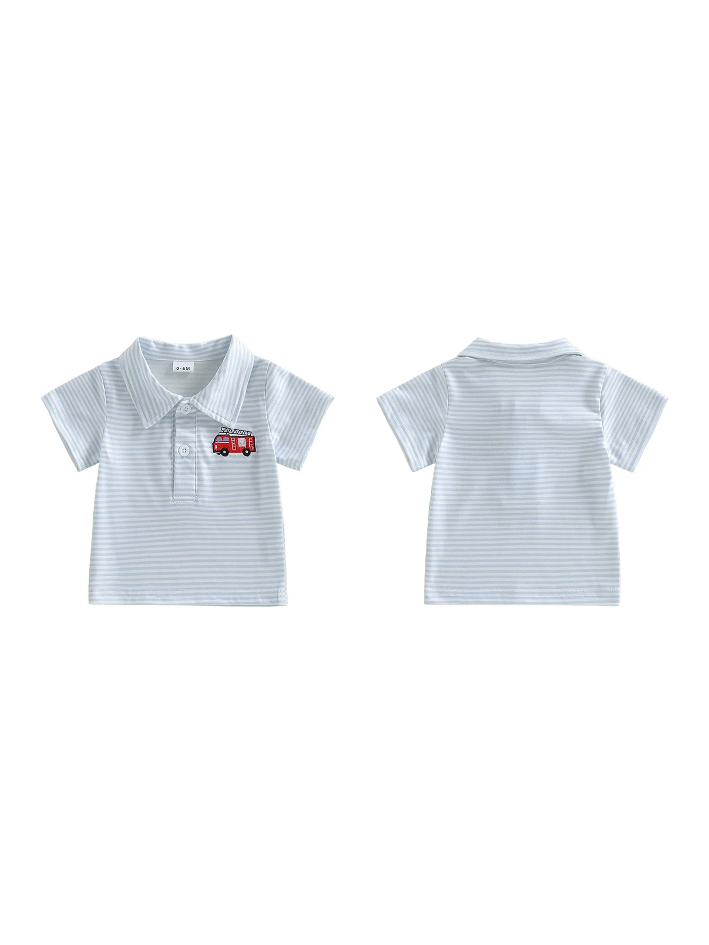Yudy Patriotic Short Sleeve Loose Fit Top