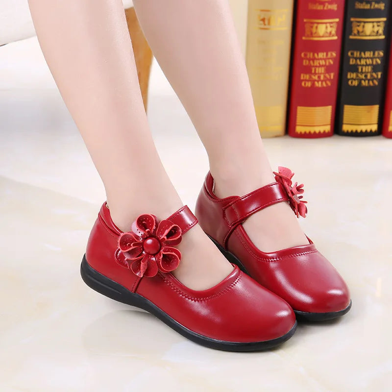 Girl Fashion Party Shoe 2026 Spring New Korean Edition Child Princess ShoeGirl