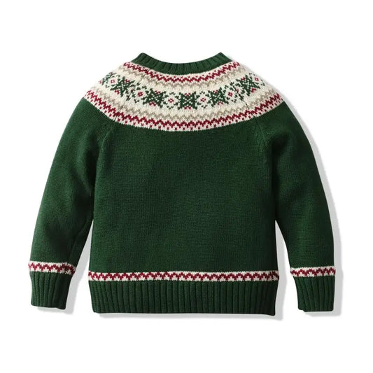 Israel Boys Christmas New Year Sweater