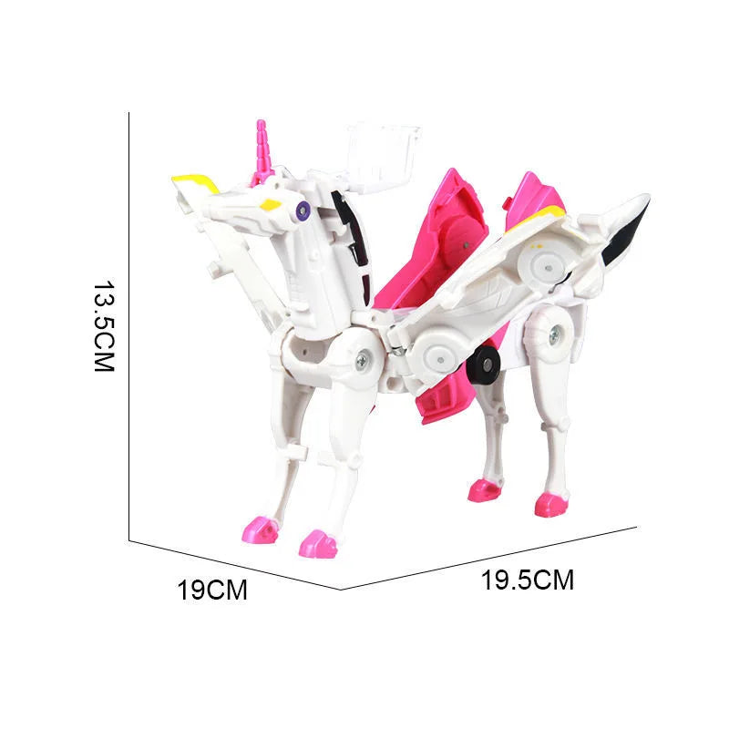 Tianyi Magic Pegasus Unicorn Magnetic Absorption Collision Deformation Car