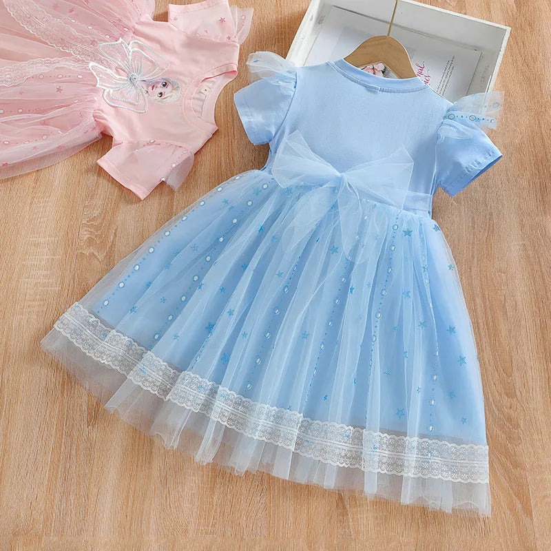 Alicia Dress Summer Princess Dresses Frozen Elsa Party Baby