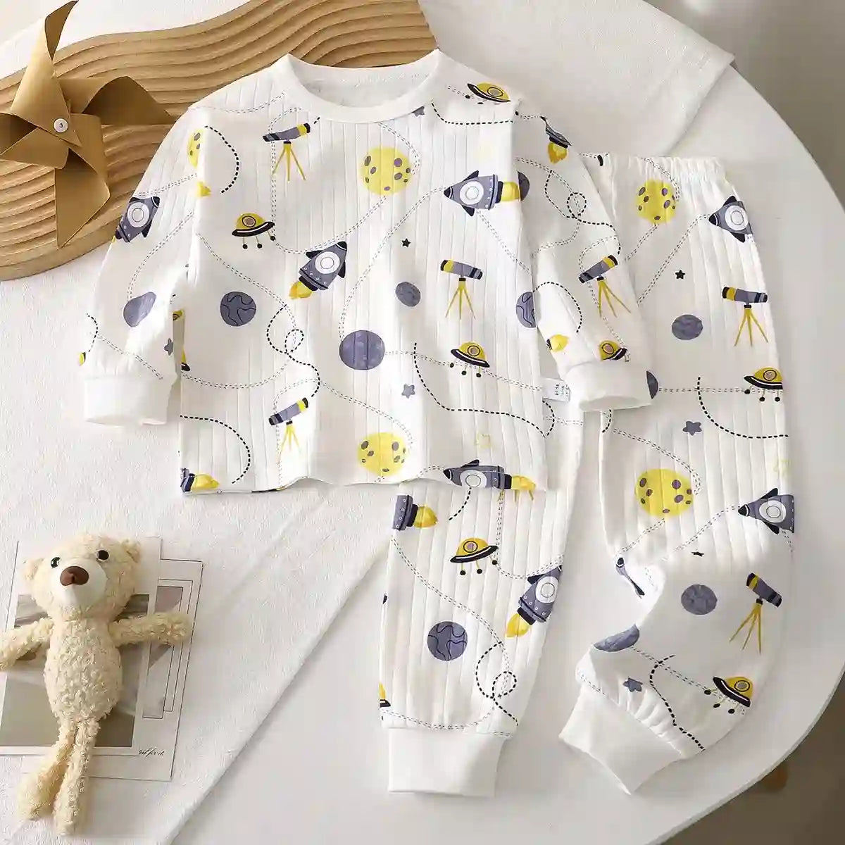Children Cotton Long Sleeve Clothing Sets for Autumn