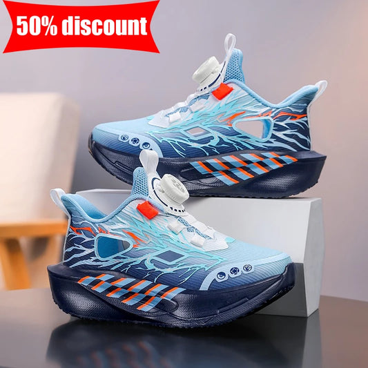 Children Sport Shoes Boys Girls Summer Hollow Fashion Leisure Lightweight Tennis Shoes