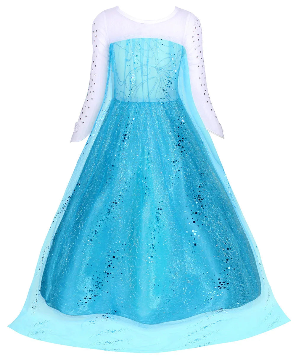 Elsa Princess Costume for Girls - Perfect for Parties
