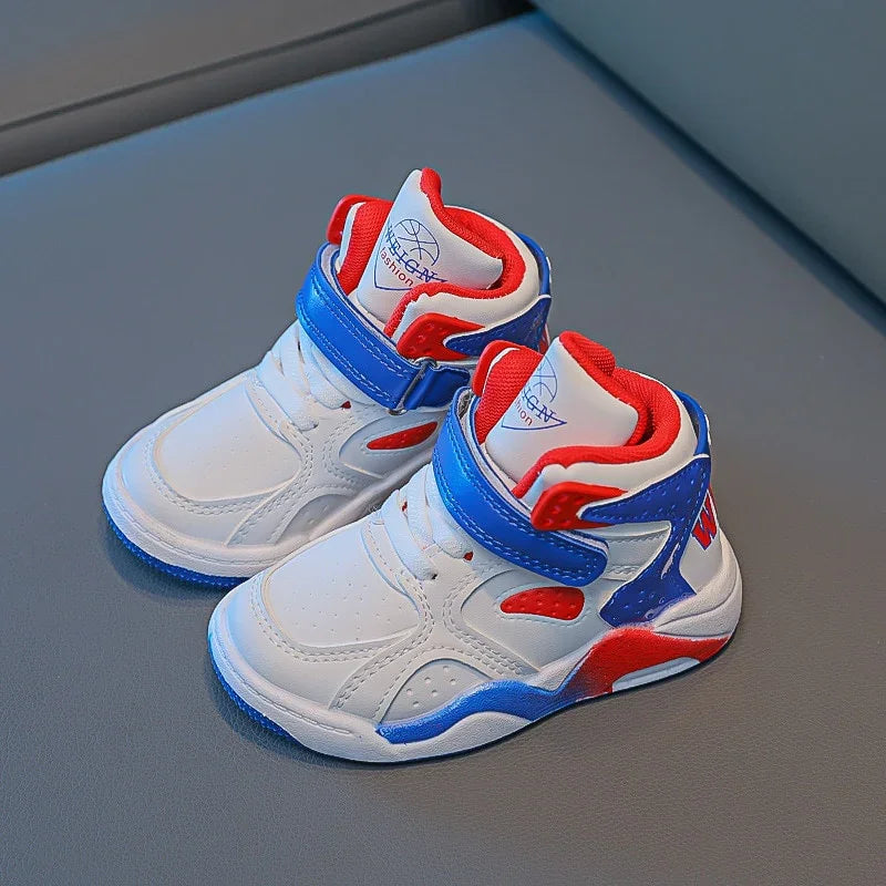 Kids Fashion High-top Sneakers for Boys Girls Shoes - GuGuTon baby store - Baby Fashion - Toddlers Outfits - Babies Outfits - Toddler Clothes - Kids Clothing - Newborn Clothes - Newborn Wear - Kids Wear - Trending Clothes - Trending Outfits - Fall Fashion - Winter Fashion - Girls Clothes - Boys Clothes - Babies Wear - Kids Accessories - KidsWear - Summer Clothes - Summer Fashion - Summer Trend - Falls Sweaters - Tops - Bottom - Jeans - Blouse - Dresses - Newborn Dresses - Toys