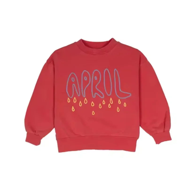 Miguel Winter Cotton Letter Baby Pullover Sweater