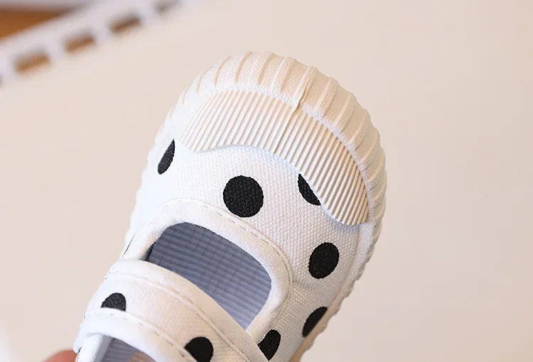 2025 New Spring Baby Girl Shoes Kids Autumn Canvas Shoes