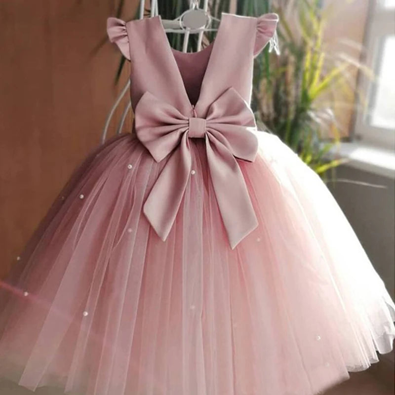 New Girls Puffy Dress Summer Tulle Fashion Little Princess Dress