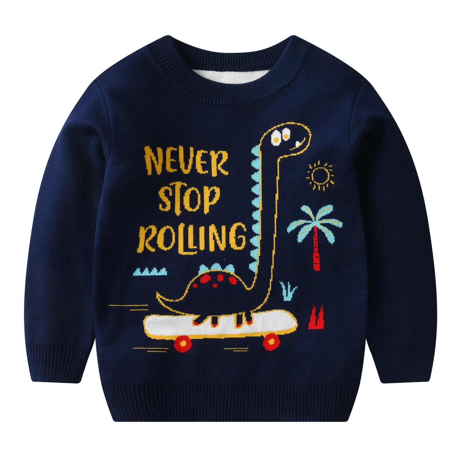 Iker Pullover Knitwear Cartoon Christmas Sweater - GuGuTon baby store - Baby Fashion - Toddlers Outfits - Babies Outfits - Toddler Clothes - Kids Clothing - Newborn Clothes - Newborn Wear - Kids Wear - Trending Clothes - Trending Outfits - Fall Fashion - Winter Fashion - Girls Clothes - Boys Clothes - Babies Wear - Kids Accessories - KidsWear - Summer Clothes - Summer Fashion - Summer Trend - Falls Sweaters - Tops - Bottom - Jeans - Blouse - Dresses - Newborn Dresses - Toys