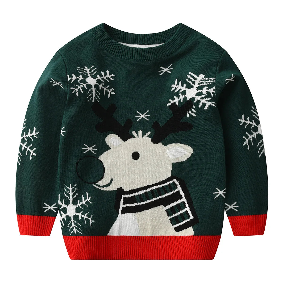 Manuel Christmas Baby Knitwear Sweater - GuGuTon baby store - Baby Fashion - Toddlers Outfits - Babies Outfits - Toddler Clothes - Kids Clothing - Newborn Clothes - Newborn Wear - Kids Wear - Trending Clothes - Trending Outfits - Fall Fashion - Winter Fashion - Girls Clothes - Boys Clothes - Babies Wear - Kids Accessories - KidsWear - Summer Clothes - Summer Fashion - Summer Trend - Falls Sweaters - Tops - Bottom - Jeans - Blouse - Dresses - Newborn Dresses - Toys