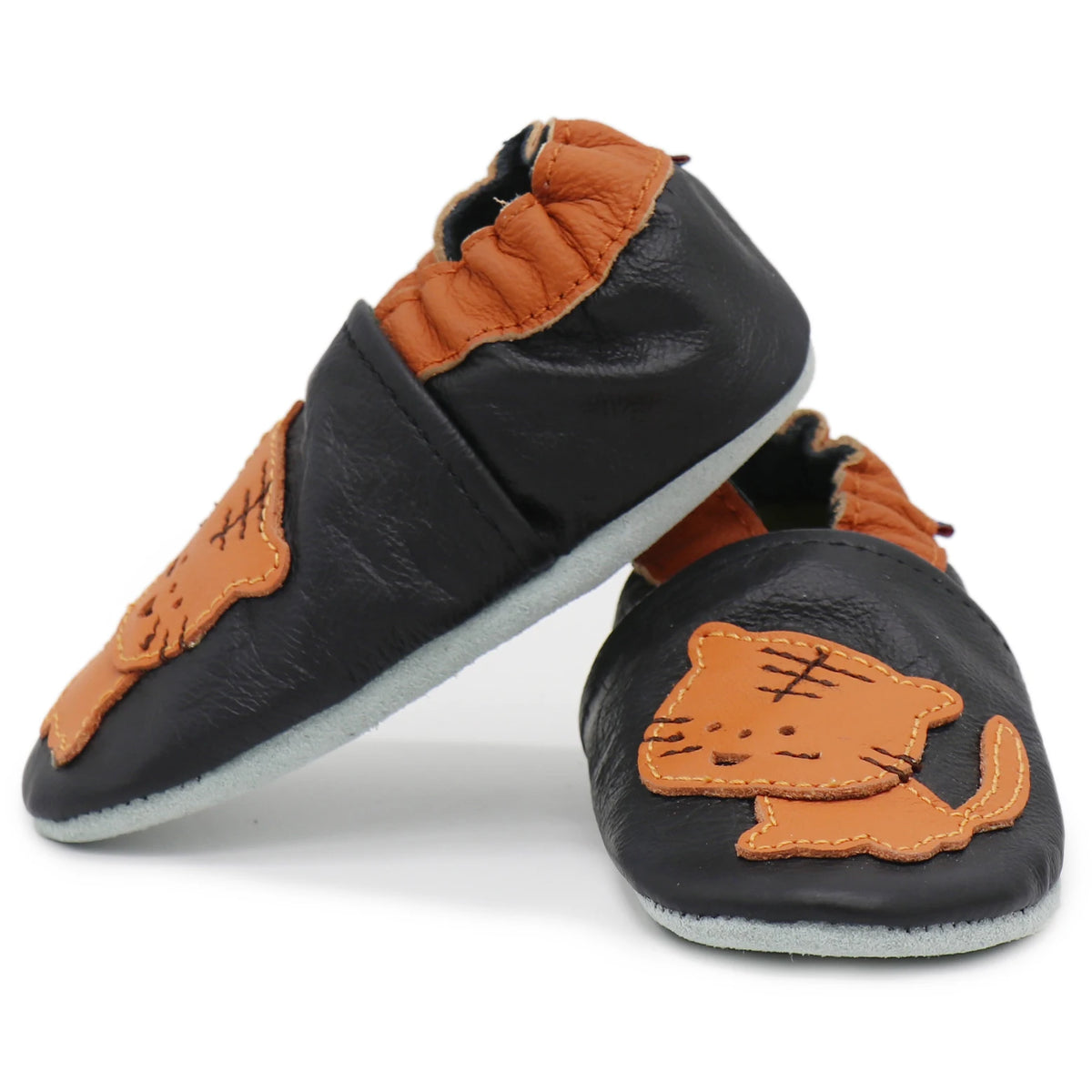 003Carozoo Newborn Baby Shoes Infant Shoes Slippers Soft Leather Baby Boys First-Walkers Girl Shoes