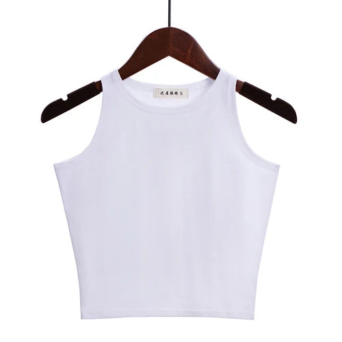 Julia Fashion Women Sexy Cotton Crop Blusas Top Camisole - GuGuTon baby store - Baby Fashion - Toddlers Outfits - Babies Outfits - Toddler Clothes - Kids Clothing - Newborn Clothes - Newborn Wear - Kids Wear - Trending Clothes - Trending Outfits - Fall Fashion - Winter Fashion - Girls Clothes - Boys Clothes - Babies Wear - Kids Accessories - KidsWear - Summer Clothes - Summer Fashion - Summer Trend - Falls Sweaters - Tops - Bottom - Jeans - Blouse - Dresses - Newborn Dresses - Toys