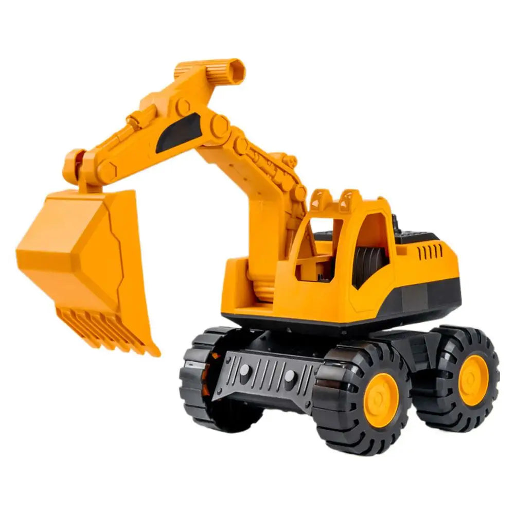 Big Inertia Engineering Toy Truck for Kids Thickened Drop-Resistant Beach Excavator Shovels