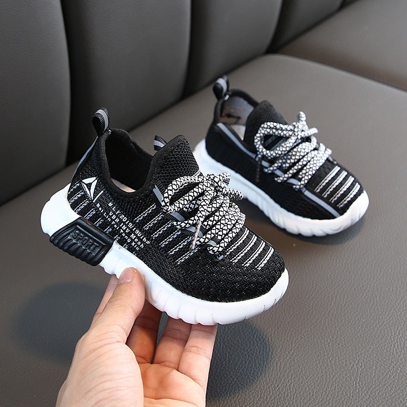 Shoes Baby Boys Girls Mesh Sneakers Children Breathable Sport - GuGuTon