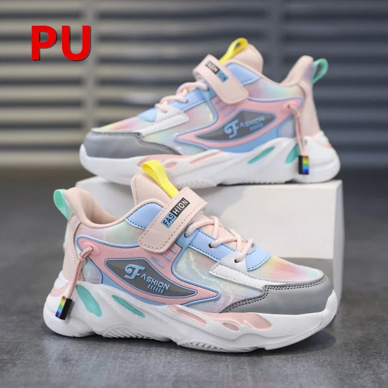 Girls Casual Shoes Summer Winter Warm Fur Children Furry Shoes Kids Shoes Female Princess Chunky Sneakers Child Cute 3 5 6 7 8