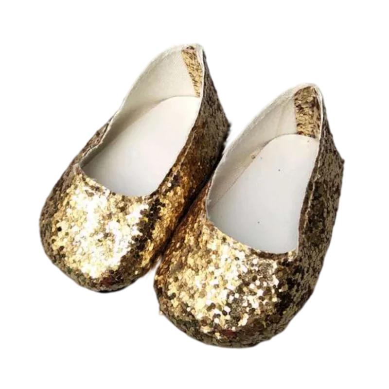 Baby Doll Shoes for 43cm Doll Shoes for 18 Inch Girl Doll Princess Shoes Toy  Accessories