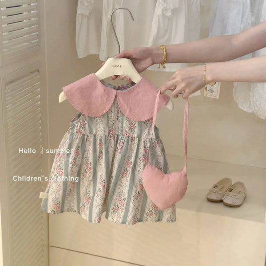 Baby Girl Dresses Summer Floral Cute Girl Princess Dresses