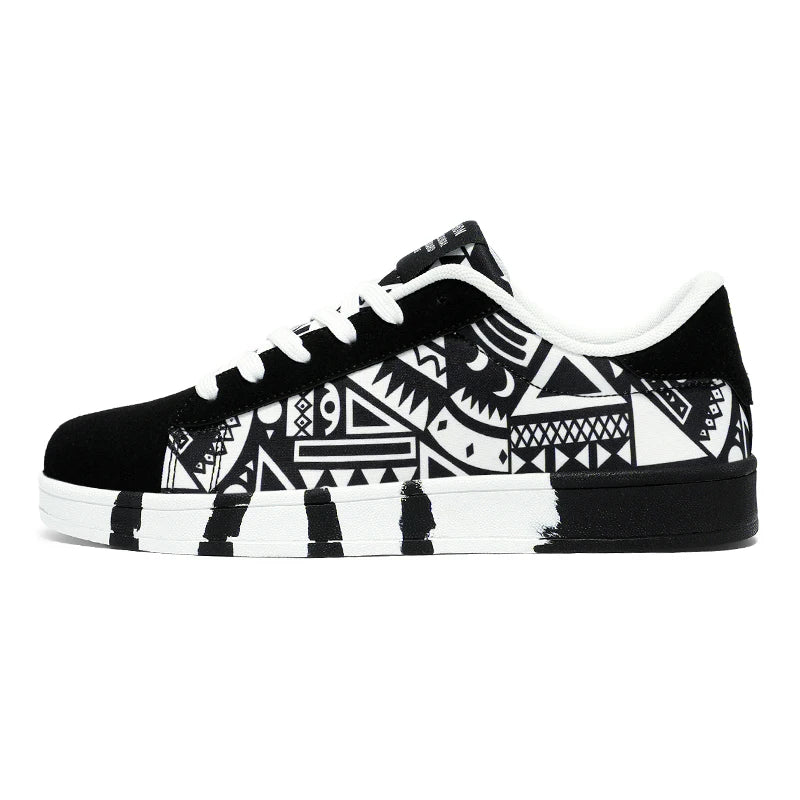 YRZL Skateboard Shoes Men Canvas Sneakers Casual Breathable Walking Shoes