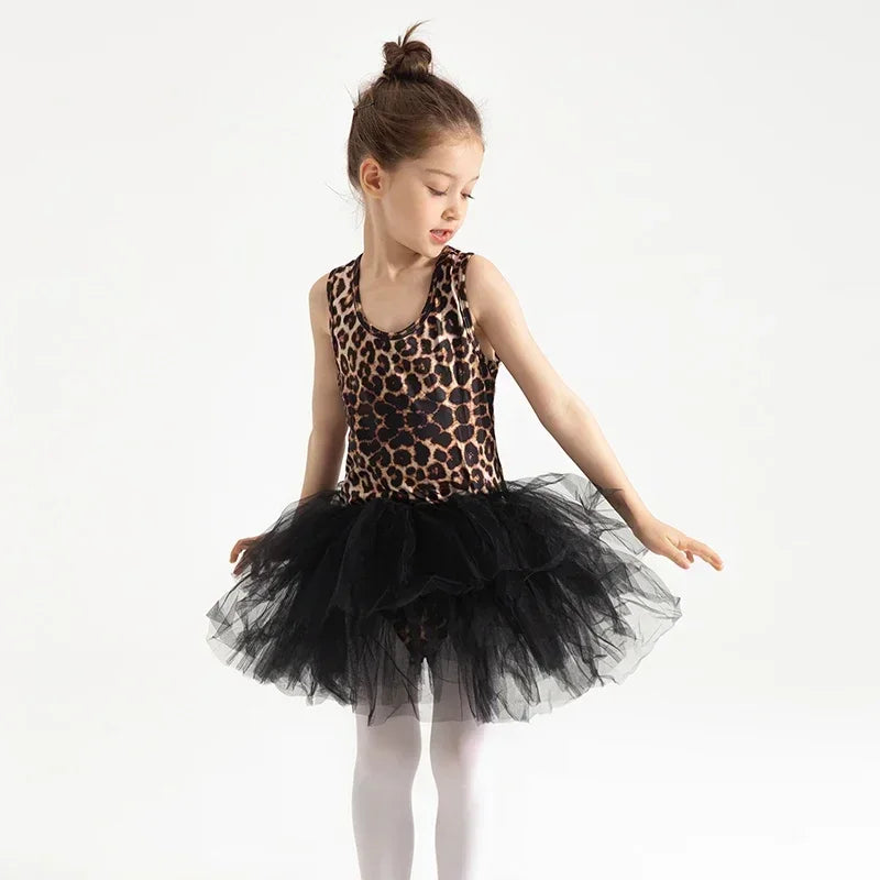 Baby Girl Princess Tutu Dress Long Sleeves Ballet Dress