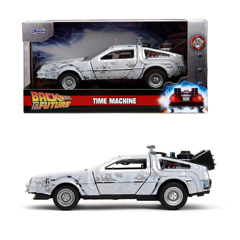 JADA 1:32 Diecast Alloy Car Model Fast Furious Jurassic Back Future Metal Toy Vehicle Collection Kids Gift Official Licensed