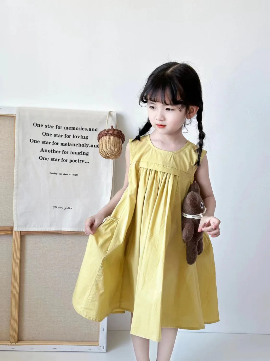 Girls Party Dresses Spring New Childrens Fashionable Long-sleeved Princess Dress Autumn Girl Casual Dresses 2 4 5 7 10 Years Old
