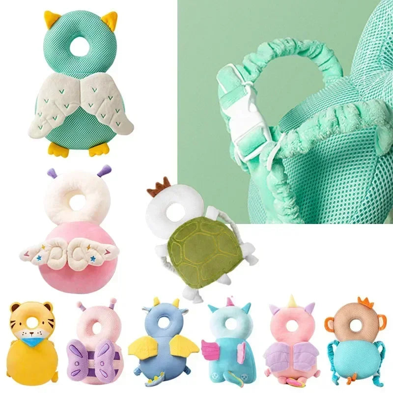 1-3T Toddler Baby Head Protector Safety Pad Cushion Back Prevent Injured