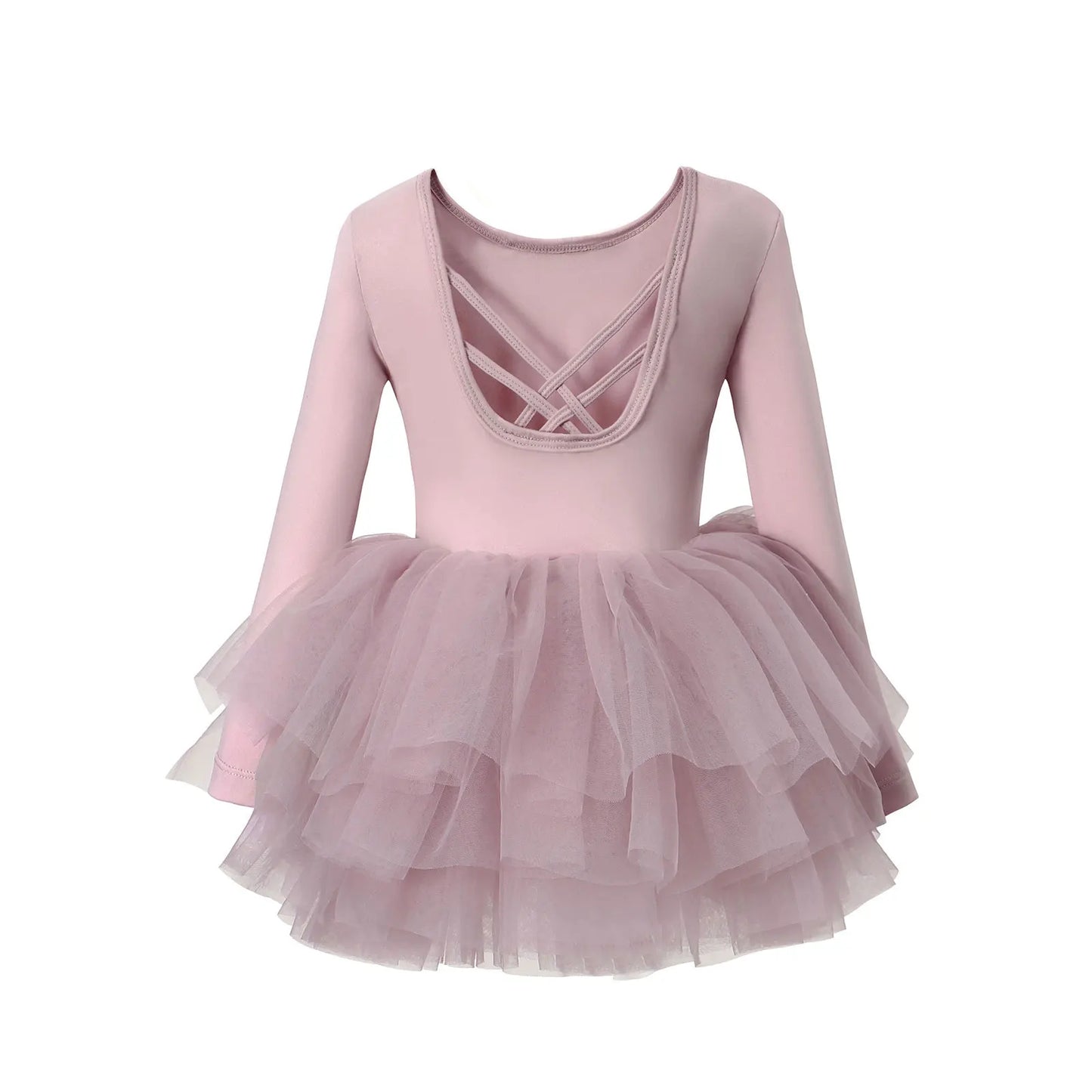 Baby Girl Princess Tutu Dress Long Sleeves Ballet Dress