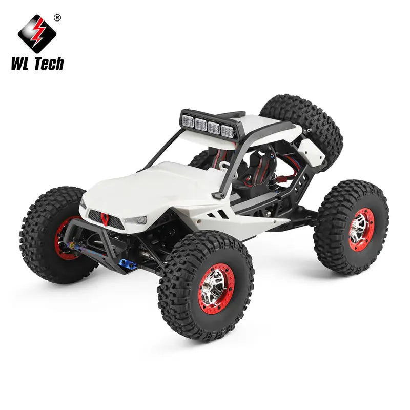 New WL 12429 WLtoys 1:12 4WD RC Racing Car High Speed Off-Road LED Remote Control Alloy Crawler Truck Light Buggy Toy Kids Gift
