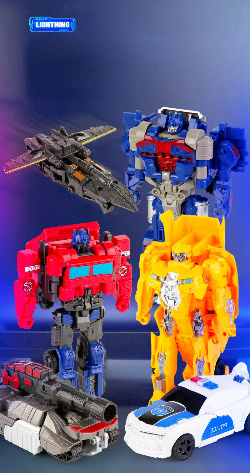 Transformation Toy Robot One Step Deformation Car - Dinosaur Toys