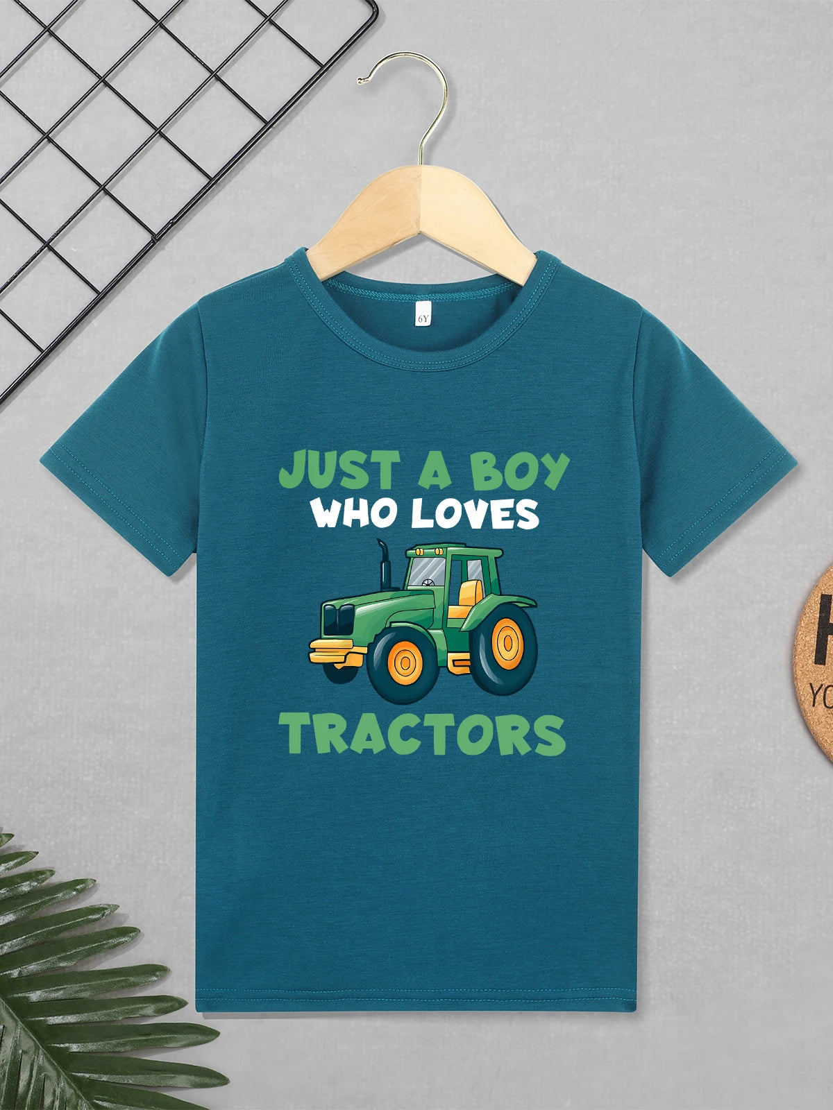 Raul Tractors Breathable Casual Round Neck Tees - GuGuTon baby store - Baby Fashion - Toddlers Outfits - Babies Outfits - Toddler Clothes - Kids Clothing - Newborn Clothes - Newborn Wear - Kids Wear - Trending Clothes - Trending Outfits - Fall Fashion - Winter Fashion - Girls Clothes - Boys Clothes - Babies Wear - Kids Accessories - KidsWear - Summer Clothes - Summer Fashion - Summer Trend - Falls Sweaters - Tops - Bottom - Jeans - Blouse - Dresses - Newborn Dresses - Toys