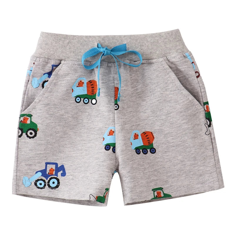 Fredy Summer Shorts Boys Cartoon Excavator - GuGuTon baby store - Baby Fashion - Toddlers Outfits - Babies Outfits - Toddler Clothes - Kids Clothing - Newborn Clothes - Newborn Wear - Kids Wear - Trending Clothes - Trending Outfits - Fall Fashion - Winter Fashion - Girls Clothes - Boys Clothes - Babies Wear - Kids Accessories - KidsWear - Summer Clothes - Summer Fashion - Summer Trend - Falls Sweaters - Tops - Bottom - Jeans - Blouse - Dresses - Newborn Dresses - Toys