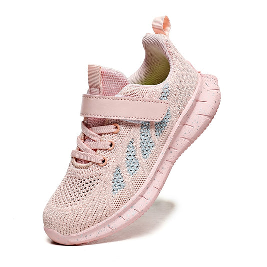 Spring Hollow Breathable Mesh Children Shoes Boys