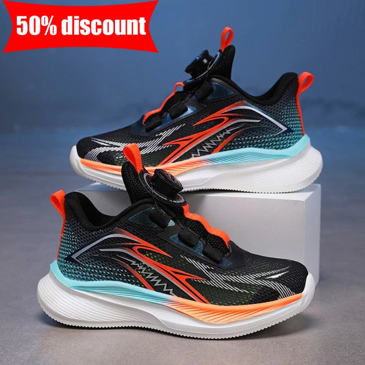 Children Sports Shoes Girls Lightweight Comfortable Soft Soled Running Shoes