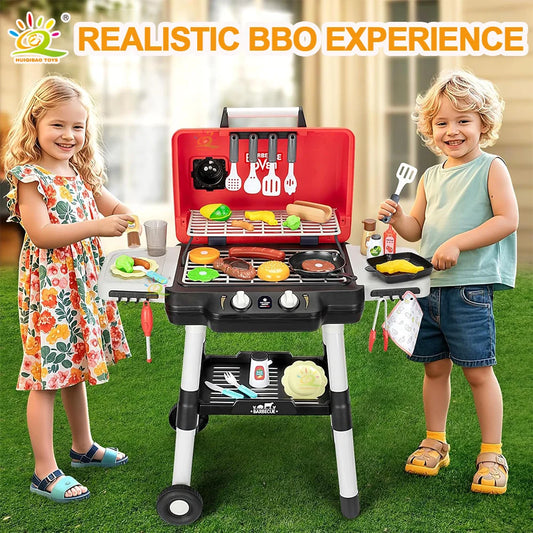 Electric barbecue grill portable outdoor barbecue grill boys and girls ultra-realistic simulation barbecue