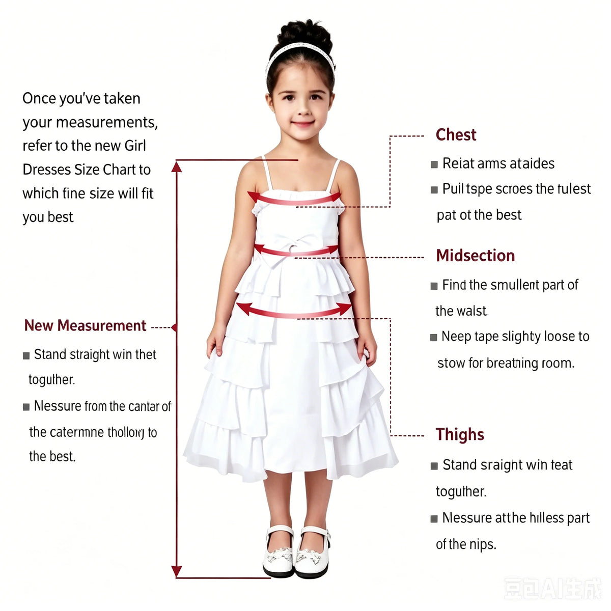 Girls First Communion Dress New Long Sleeves Satin Elegant Tail Evening Gown Girls Wedding Party Princess Dress for Juniors