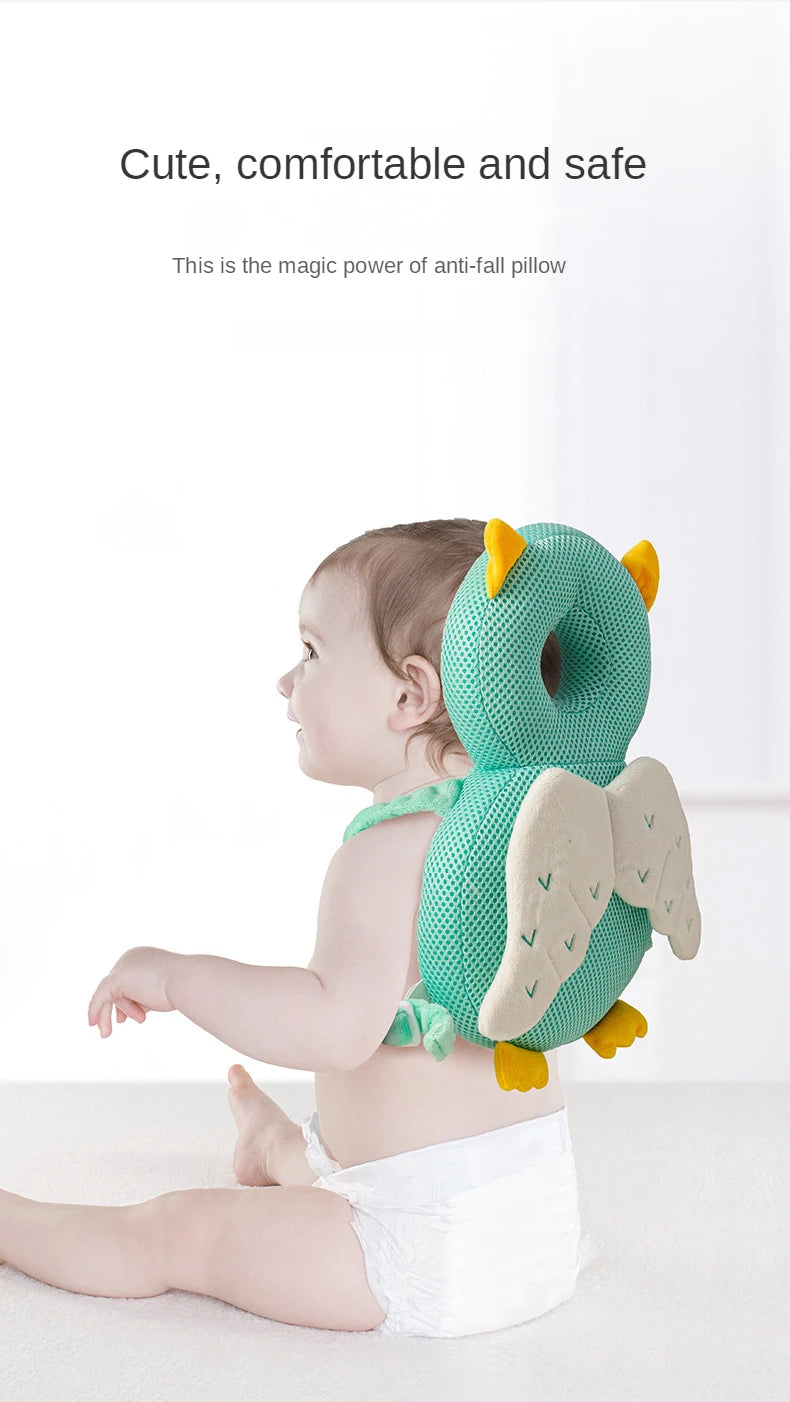 1-3T Toddler Baby Head Protector Safety Pad Cushion Back Prevent Injured