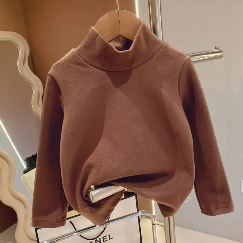 Tory Made Velvet Inner Solid Color Tops