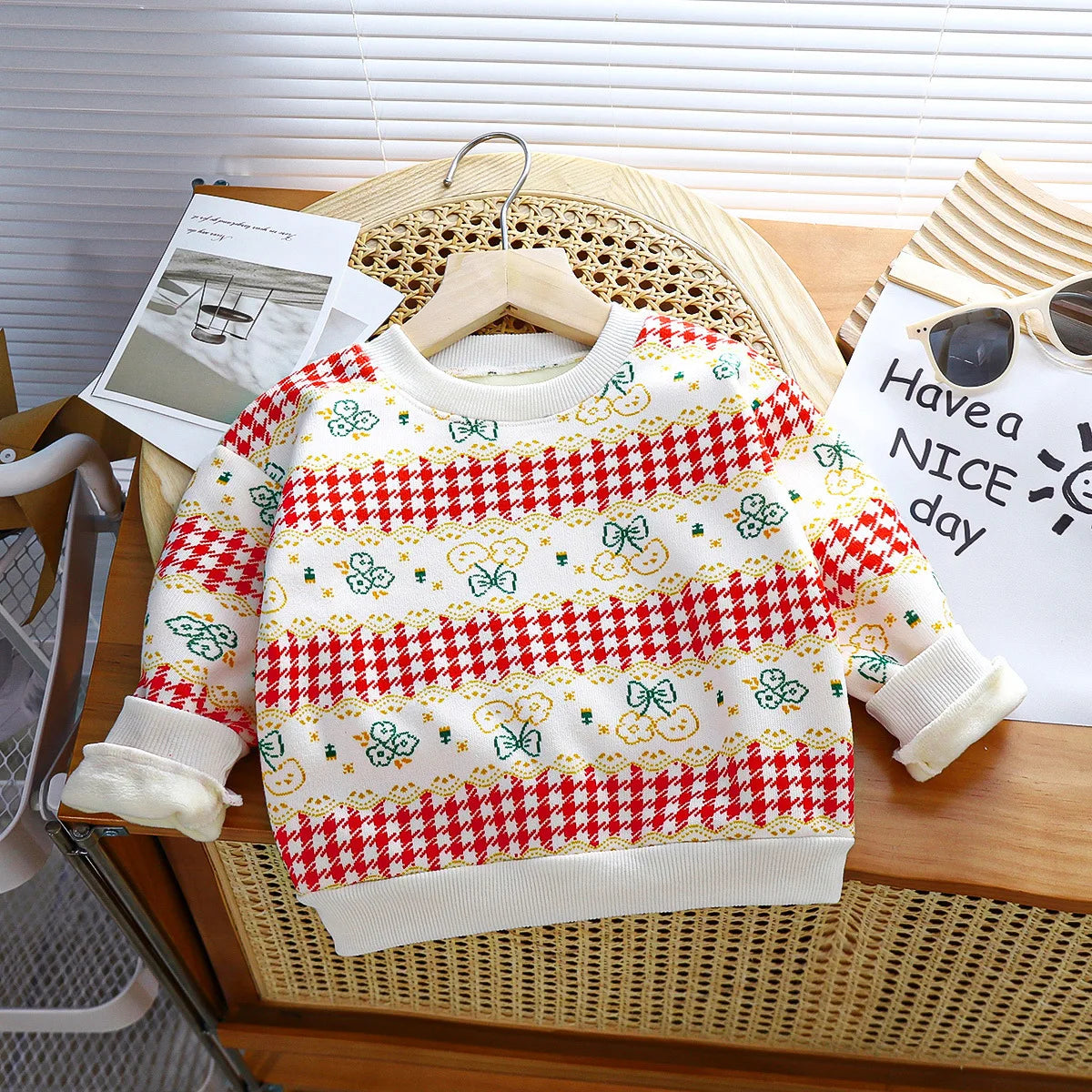 Elio Autumn Winter Children Sweater - GuGuTon baby store - Baby Fashion - Toddlers Outfits - Babies Outfits - Toddler Clothes - Kids Clothing - Newborn Clothes - Newborn Wear - Kids Wear - Trending Clothes - Trending Outfits - Fall Fashion - Winter Fashion - Girls Clothes - Boys Clothes - Babies Wear - Kids Accessories - KidsWear - Summer Clothes - Summer Fashion - Summer Trend - Falls Sweaters - Tops - Bottom - Jeans - Blouse - Dresses - Newborn Dresses - Toys