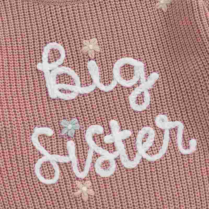 Cambria Girls Big Sister Sweater - Toddler Knit Pullover
